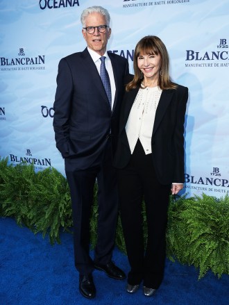 Actor Ted Danson and wife/actress Mary Steenburgen arrive at the 14th Annual Oceana SeaChange Summer Party held at a Private Residence on October 23, 2021 in Laguna Beach, Orange County, California, United States.14th Annual Oceana SeaChange Summer Party, Laguna Beach, United States - 23 Oct 2021