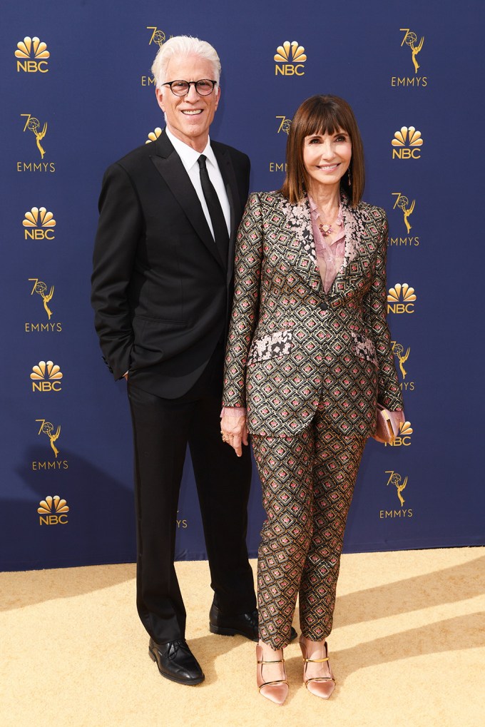 Ted Danson & Mary Steenburgen at the 2018 Emmys