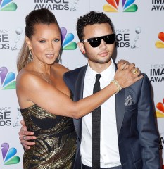 Actress Vanessa Williams (L) and Devin Hervey arrive at the 43rd NAACP Image Awards at the Shrine Auditorium in Los Angeles on February 17, 2012.
43rd Naacp Image Awards, Los Angeles, California, United States - 18 Feb 2012