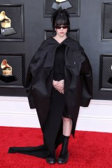 Billie Eilish
64th Annual Grammy Awards, Arrivals, MGM Grand Garden Arena, Las Vegas, USA - 03 Apr 2022
Wearing Rick Owens Same Outfit as catwalk model *12807148v