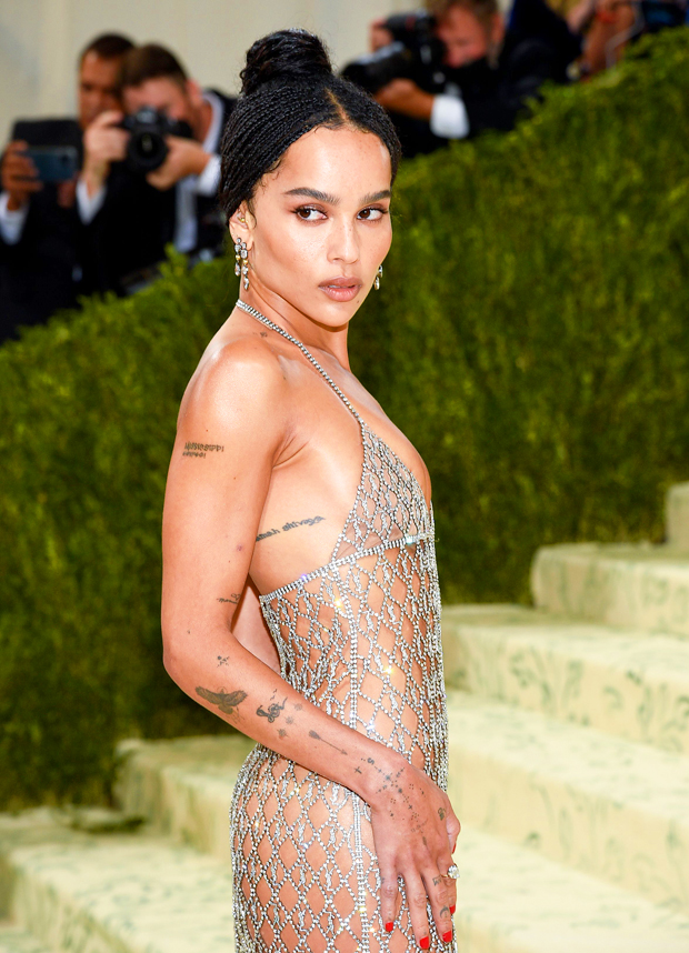 Zoë Kravitz Leaf Back of Hand Tattoo  Steal Her Style  Back of hand  tattoos Hand tattoos Celebrity tattoos