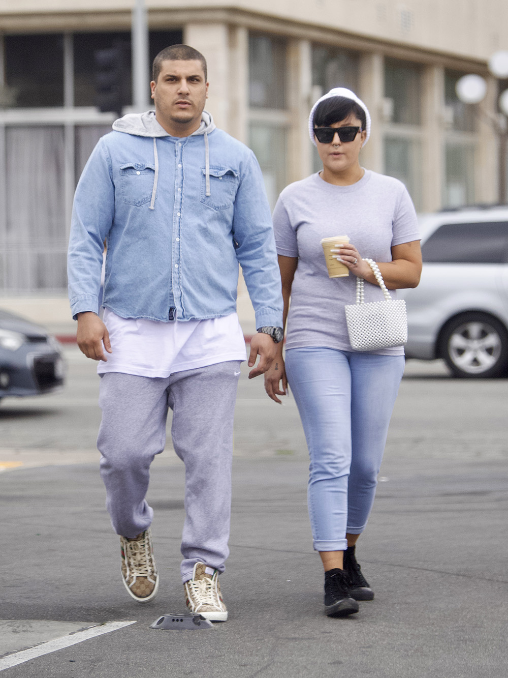 Amanda Bynes reunites with fiancé Paul Michael after cops are called over a domestic dispute Amanda Bynes reunites with fiancé Paul Michael after cops been called in for a domestic dispute, Los Angeles, California, USA - April 28, 2022