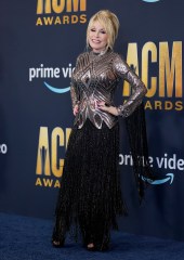 Dolly Parton arrives at the 57th Academy of Country Music Awards, at Allegiant Stadium in Las Vegas
57th ACM Awards - Arrivals, Las Vegas, United States - 07 Mar 2022