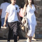 *EXCLUSIVE* Angelina Jolie and her 14-year-old son Knox get their week started with grocery shopping in Los Feliz