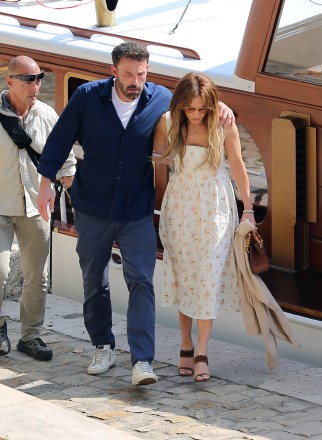Singer Jennifer Lopez and Ben Affleck take a private cruise on the Seine.  July 23, 2022 Pictured: Ben Affleck and Jennifer Lopez.  Photo credit: KCS Presse/MEGA TheMegaAgency.com +1 888 505 6342 (Mega Agency TagID: MEGA880614_023.jpg) [Photo via Mega Agency]