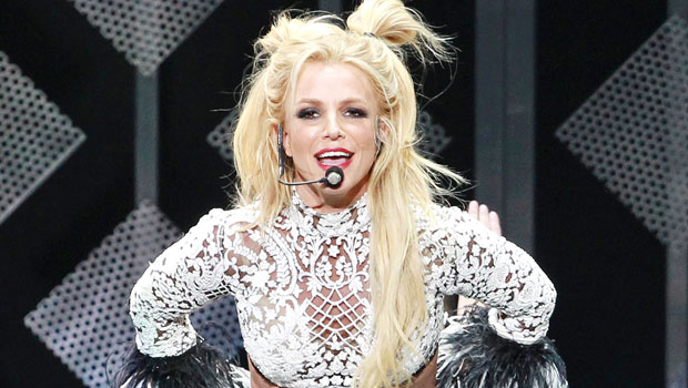 Britney Spears Dances In Yellow Crop Top & Black Short Shorts To ‘Funny’ Song: Watch