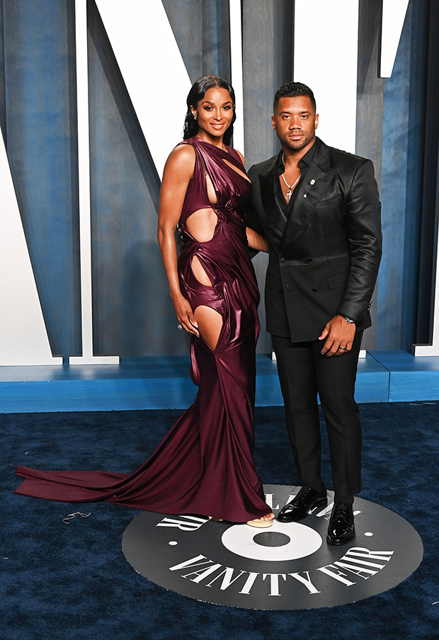 Ciara & Russell Wilson At Oscars After-Party 2022: Photos