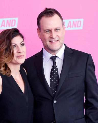 Dave Coulier, right, and Melissa Bring arrive at the 2016 TV Land Icon Awards at Barker Hangar, in Santa Monica, Calif 2016 TV Land Icon Awards, Santa Monica, USA - 10 Apr 2016