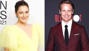 Drew Barrymore; Sam Heughan