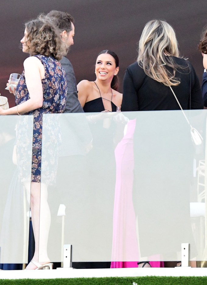 Eva Longoria Attends Brooklyn Beckham & Nicola Peltz’s Wedding