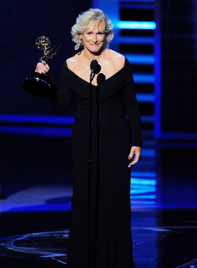 Glenn Close Wins At The 2009 Emmys