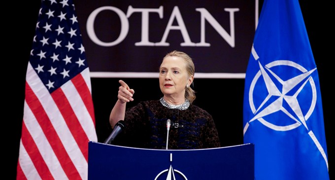 Hilary Clinton Addresses NATO
