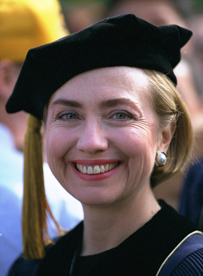 Hillary Clinton At George Washington University commencement
