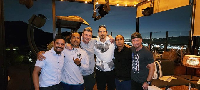 The Backstreet Boys at Castaway and The Green Room