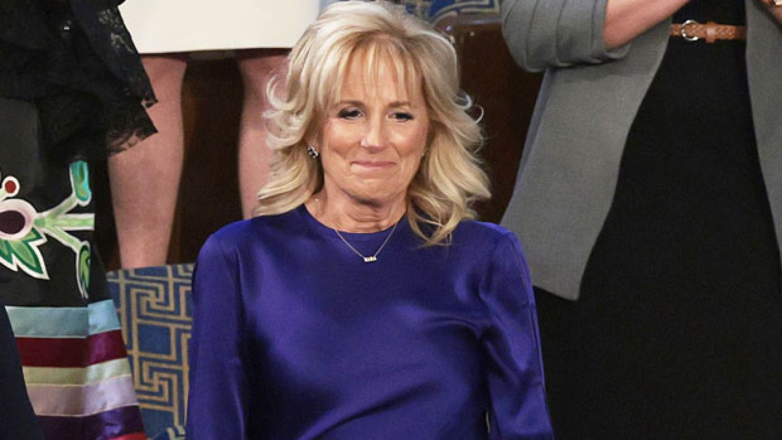 Jill Biden’s State Of The Union Outfit Photos Hollywood Life