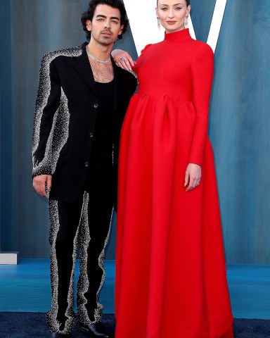 Joe Jonas, Sophie TurnerVanity Fair Oscar Party, Arrivals, Los Angeles, USA - 27 Mar 2022