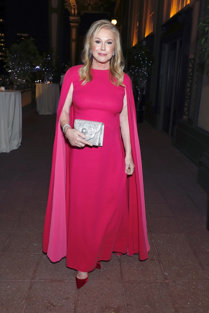 Kathy Hilton Leaves The Fashion Group International Night Of Stars Gala