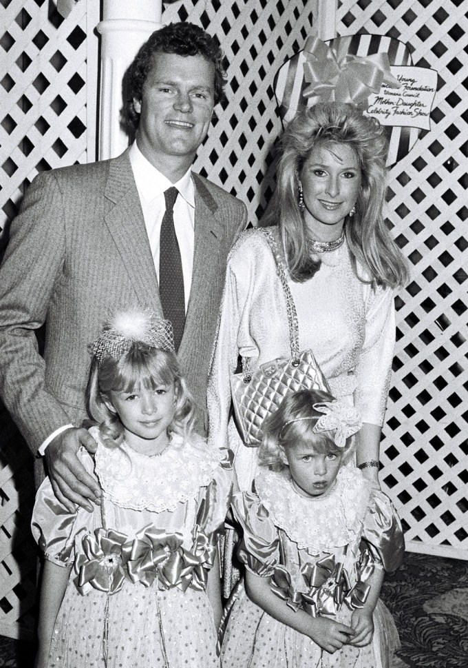 Kathy Hilton & Family In 1988