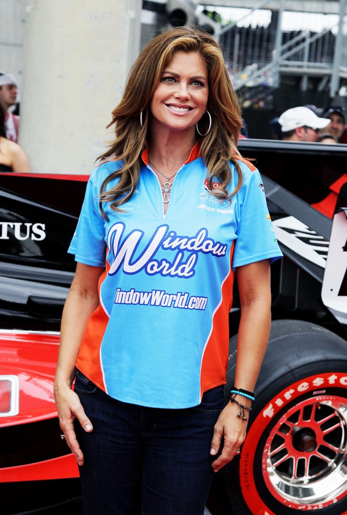Kathy Ireland At The Indy 500