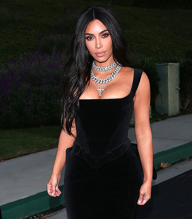 Kim Kardashian's waist looks tinier than ever in Dolce & Gabbana skirt &  bra in glam shots ahead of Milan fashion show