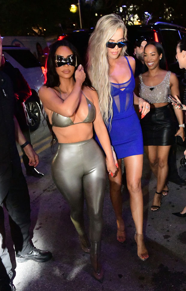 Kim Kardashian is Joined by Sister Khloe at SKIMS Pop-Up Shop Opening Party  in Miami: Photo 4725110, Khloe Kardashian, Kim Kardashian Photos