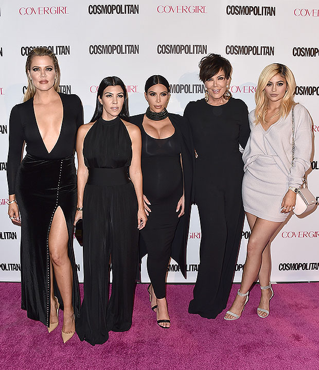 Kris Jenner, Kim Kardadshian, Kourtney Kardashian, Khloe Kardashian, Kylie Jenner