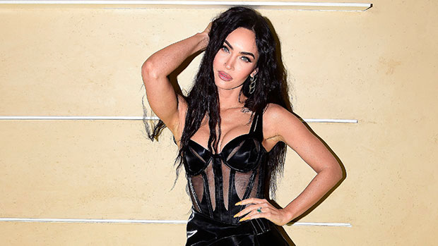Megan Fox Channels Maddy From 'Euphoria' In Corset & Leggings