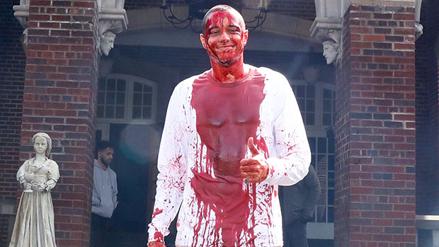 Pete Davidson Looks Terrifying Covered In Fake Blood While Filming New Movie ‘The Home’