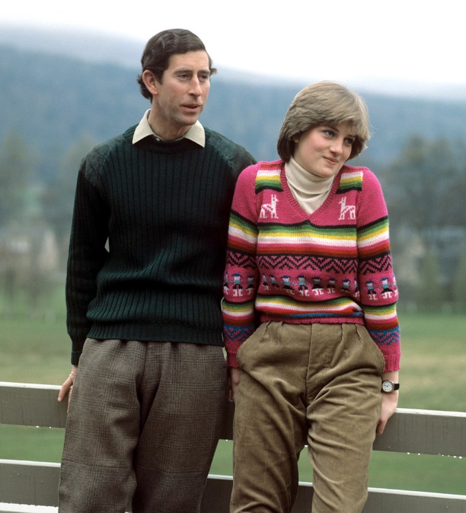 Prince Charles & Lady Diana Spencer In Scotland