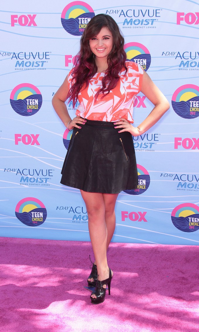 Rebecca Black At The 2012 Teen Choice Awards