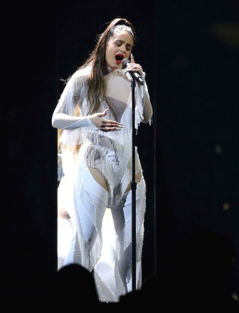Rosalia performs a medley at the 62nd annual Grammy Awards, in Los Angeles
62nd Annual Grammy Awards - Show, Los Angeles, USA - 26 Jan 2020