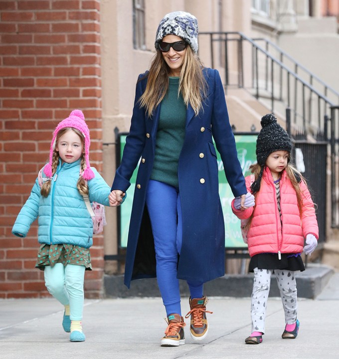 Sarah Jessica Parker & Daughters In 2015