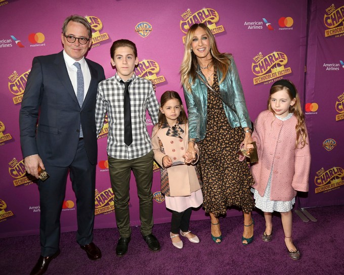 Sarah Jessica Parker & Family In 2017