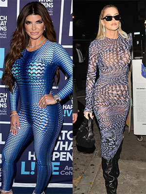 Teresa Giudice Rocks Skintight Catsuit Worn By Khloe Kardashian On 'WWHL'