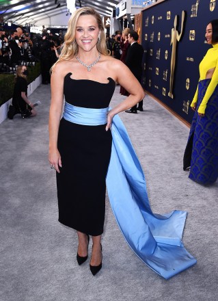 Reese Witherspoon28th Annual Screen Actors Guild Awards, Roaming Arrivals, The Barker Hangar, Santa Monica, Los Angeles, USA - 27 Feb 2022