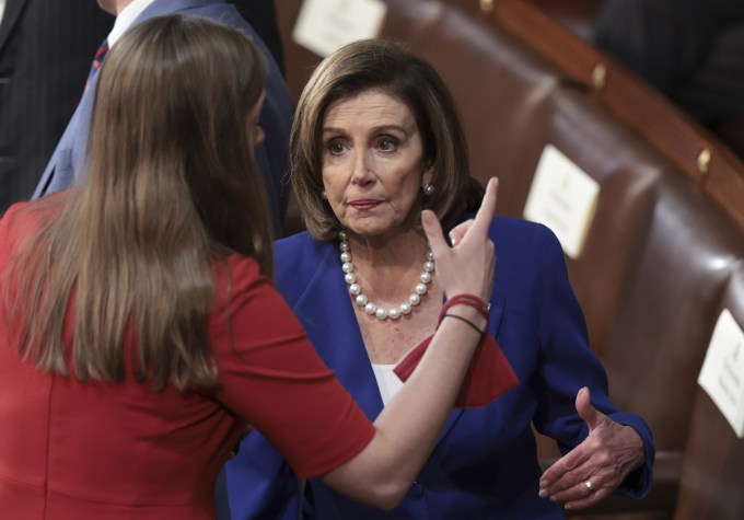 Nancy Pelosi At The State Of The Union