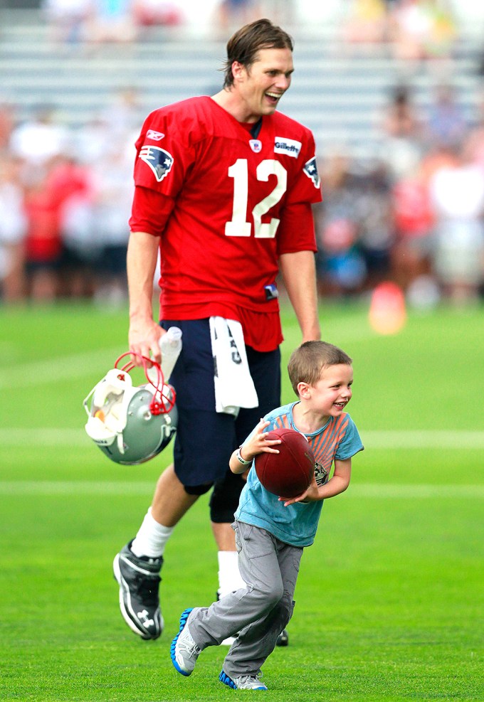 Tom Brady & Son Jack