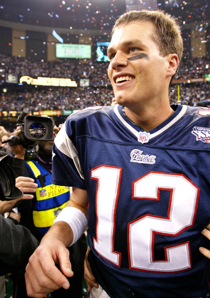 Tom Brady Wins Super Bowl XXXVI