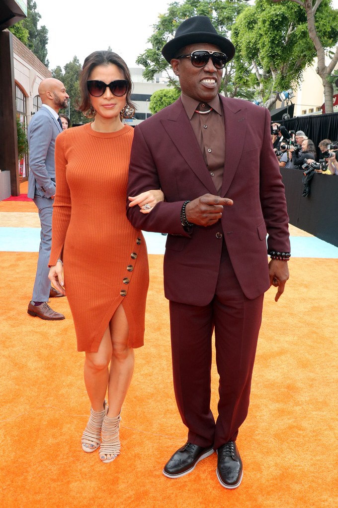 Wesley Snipes & Nikki Park At The ‘Dolemite is My Name’ Premiere