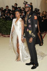 Kesha Ward and 2 Chainz
The Costume Institute Benefit Celebrating the exhibition 'Heavenly Bodies: Fashion and The Catholic Imagination' on view from May 10 through October 8, 2018, Met Gala, New York, USA - 07 May 2018