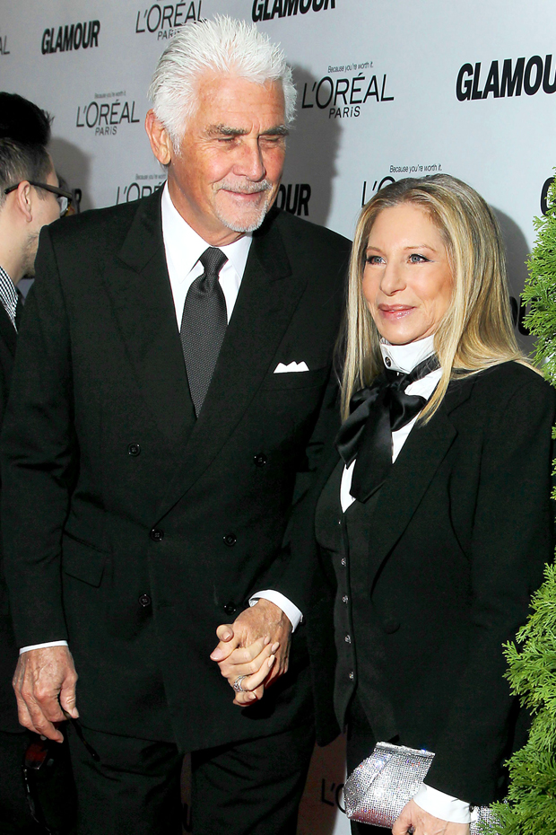 Barbra Streisand and James Brolin