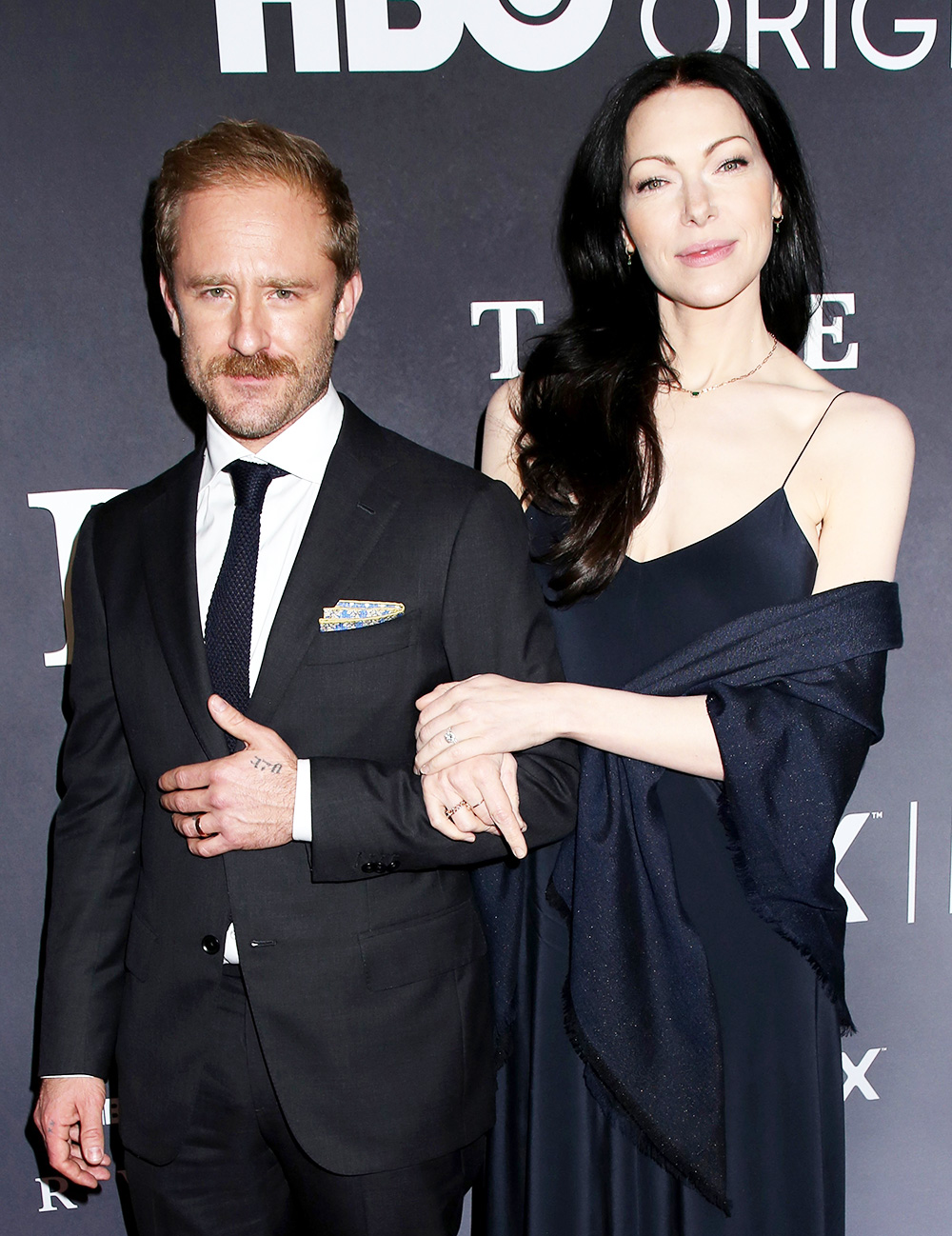 Ben Foster and Laura Prepon
'The Survivor' film premiere, Arrivals, New York, USA - 11 Apr 2022