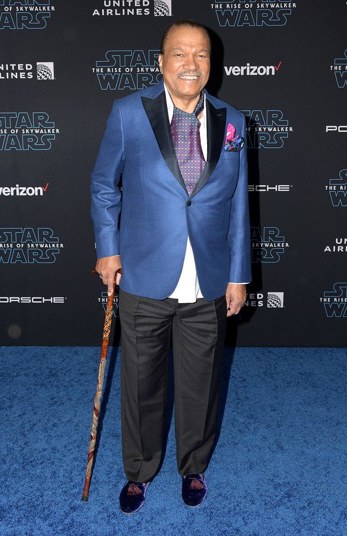Billy Dee Williams At The Premiere Of ‘Star Wars: The Rise of Skywalker’