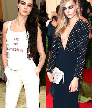 Cara Delevingne Met Gala Outfits