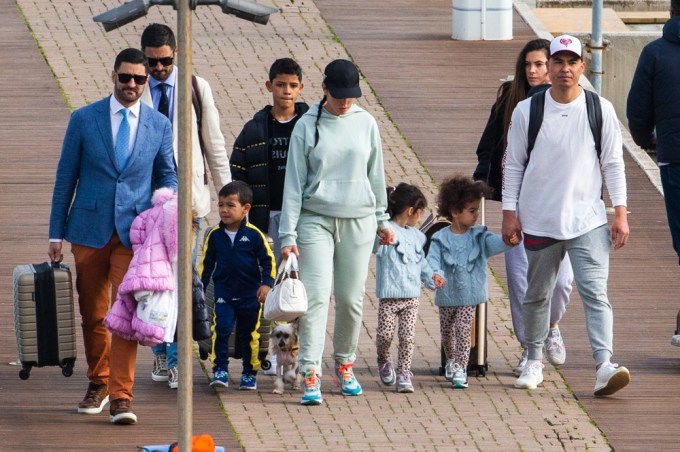 Cristiano Ronaldo’s Family In Italy