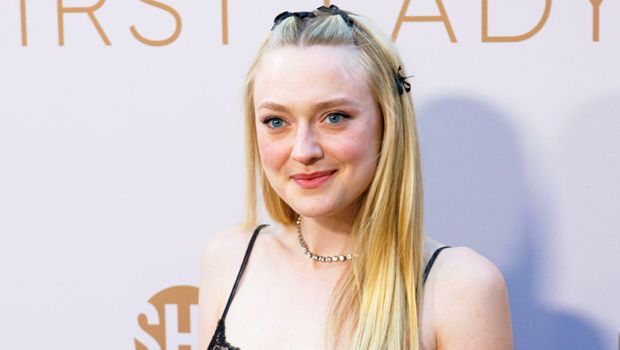 Dakota Fanning Stuns In Sexy Lace Slip Dress For ‘The First Lady’ Premiere