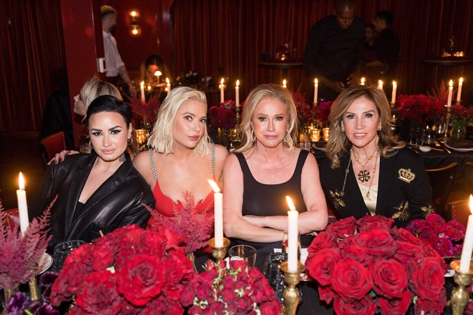 Demi Lovato, Evan Ross, Kathy Hilton and more celebrate Ashley Benson’s Fragrance Launch