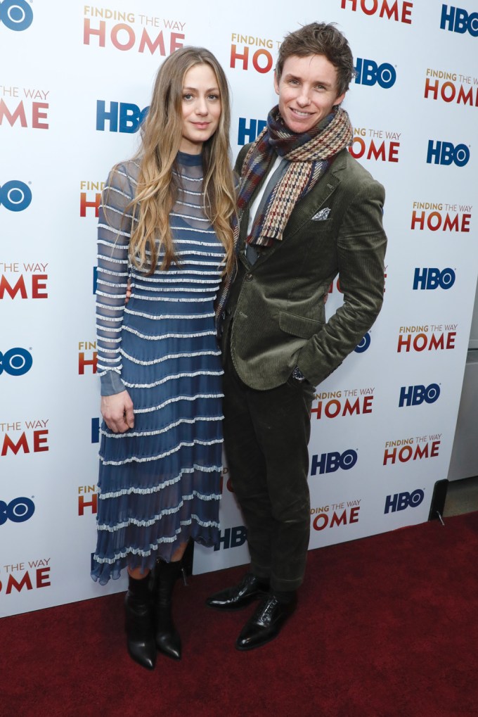 Eddie Redmayne and Hannah Bagshawe At The ‘Finding The Way Home’ Premiere