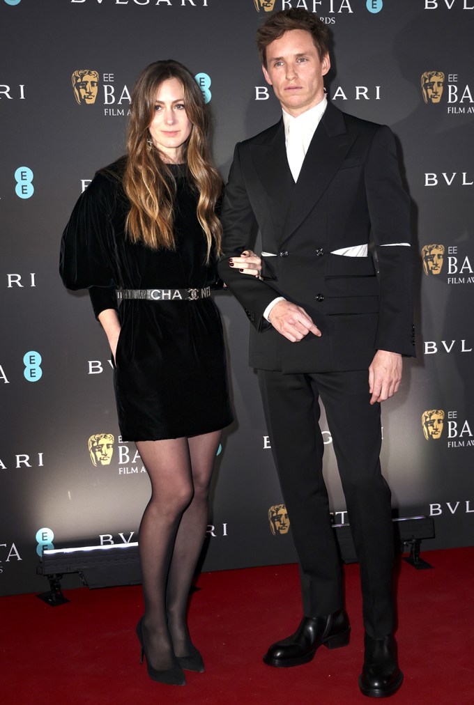 Eddie Redmayne & Hannah Bagshawe At BAFTAs Party
