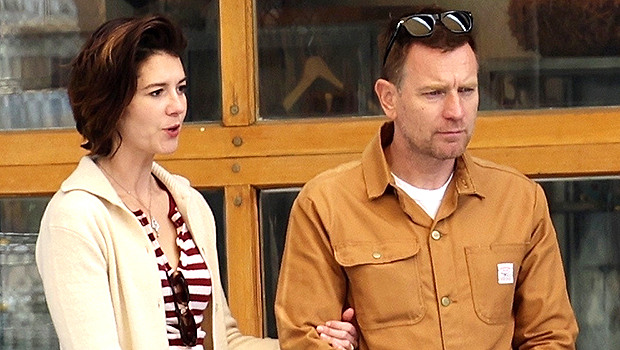 Ewan McGregor & Mary Elizabeth Winstead Shop With His Parents 1 Day Before Wedding